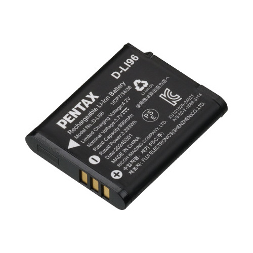 ペンタックスＤ－ＬＩ９６バッテリー画像