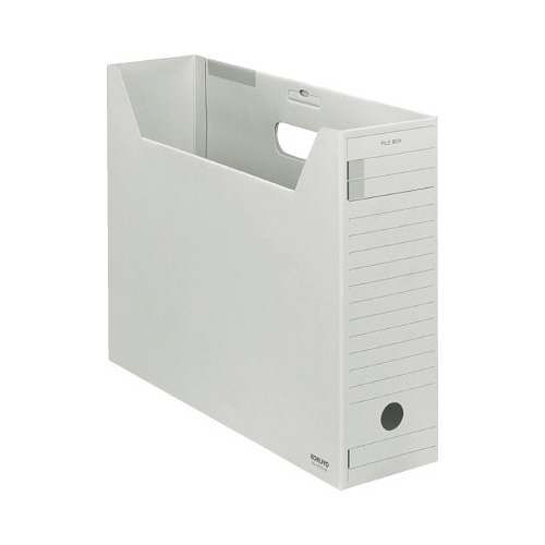 ファイルボックス－ＦＳ＜Ｆタイプ＞Ｂ４フタ付き灰画像