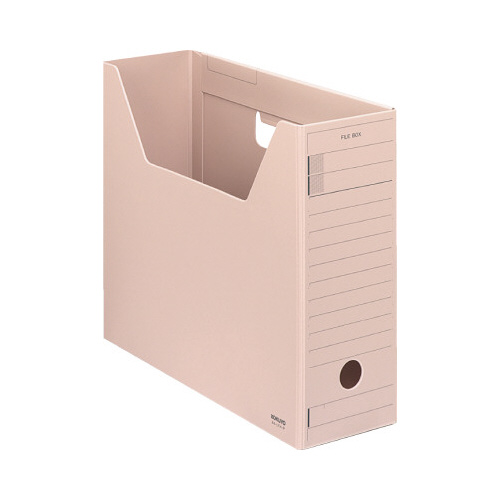 ファイルボックス　Ｈタイプ　ＰＰ　Ａ４横　桃　５個画像