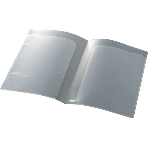 ｽﾏｰﾄﾎﾙﾀﾞｰ A4(見開きA3) 2ﾎﾟｹｯﾄ ｸﾘﾔｰ 1冊画像