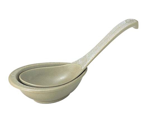 銀峯みしま 陶器 レンゲセット 大（台付）01-2016画像