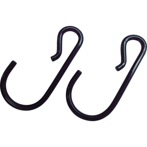 ｺﾞﾑ ｽﾊﾟｲﾀﾞｰｺﾞﾑﾌｯｸ Φ3×L60mm ﾌﾞﾗｯｸ 1袋(2個)