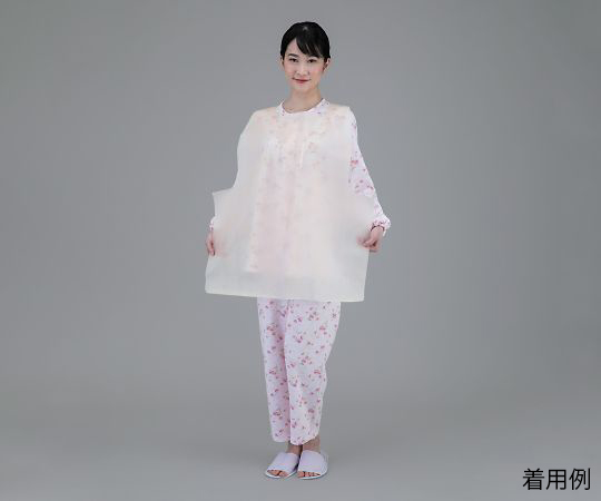 ディスポ食事用エプロン　80枚入画像