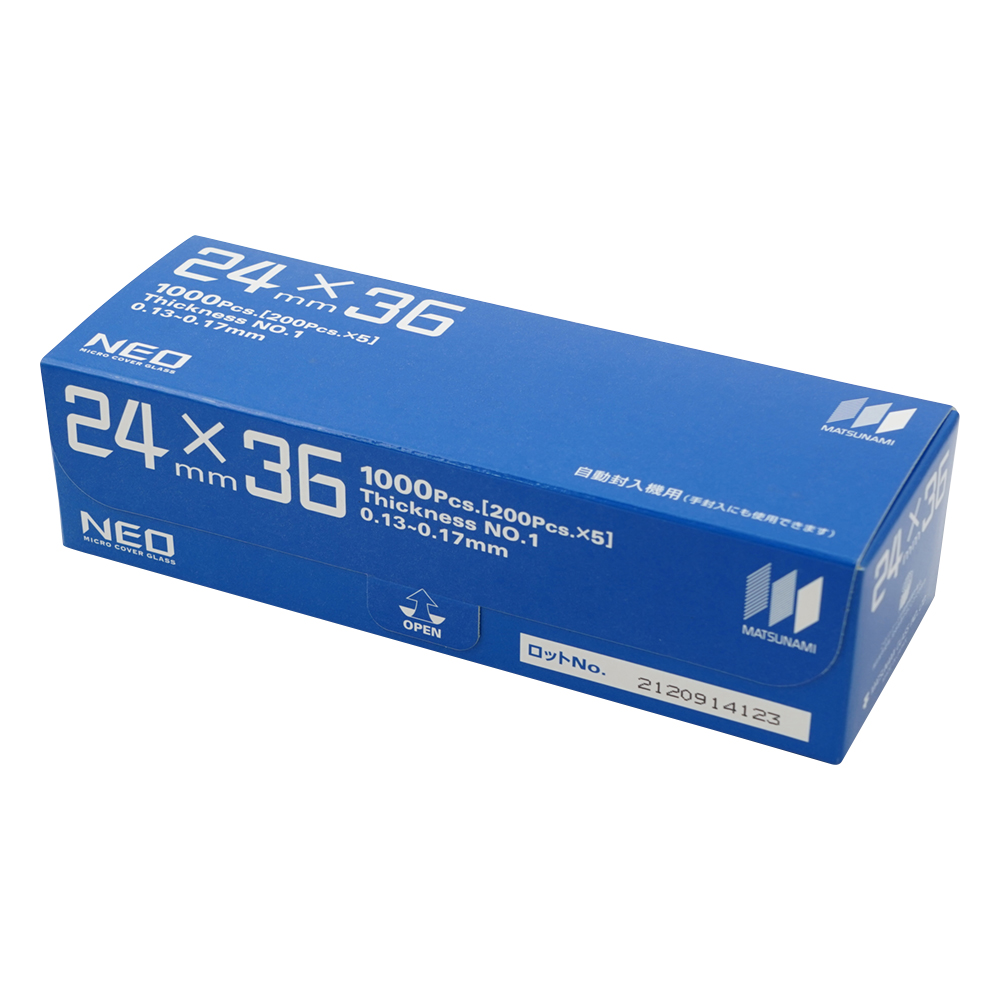 マツナミカバーグラス(No.1) 24×36mm 1000枚入画像