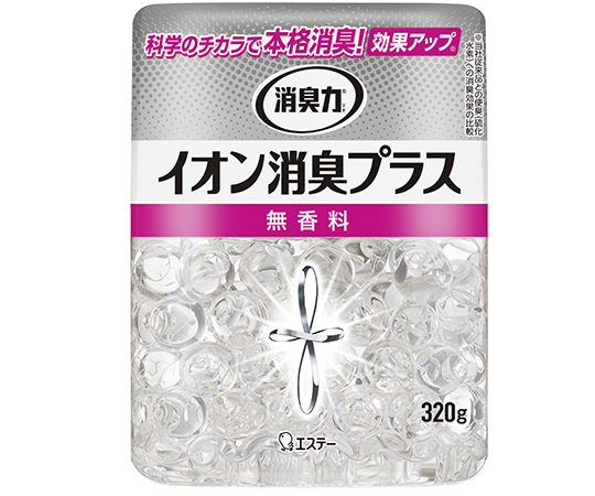 消臭力クリアビーズ イオン消臭プラス 無香料 320g画像