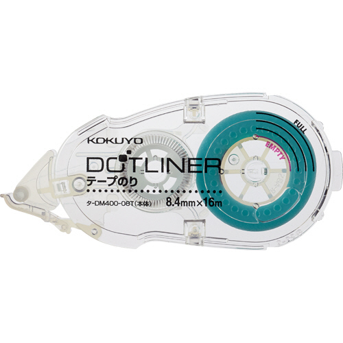 ﾃｰﾌﾟのり ﾄﾞｯﾄﾗｲﾅｰ しっかり貼るﾀｲﾌﾟ(透明) つめ替え用 8.4mm×16m 1個画像