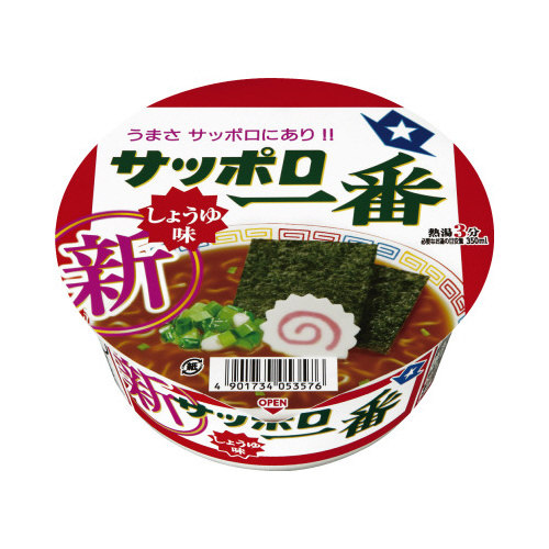 サッポロ一番　しょうゆ味どんぶり　１２食入画像