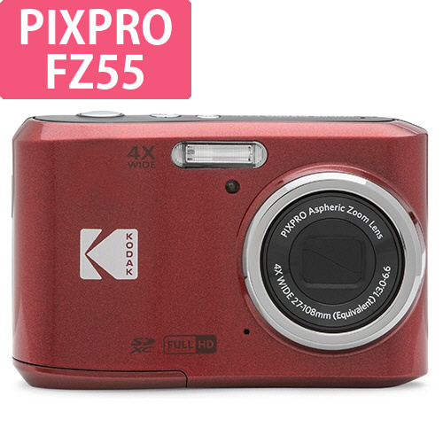 コンパクトデジタルカメラ　PIXPRO　レッド　1台画像