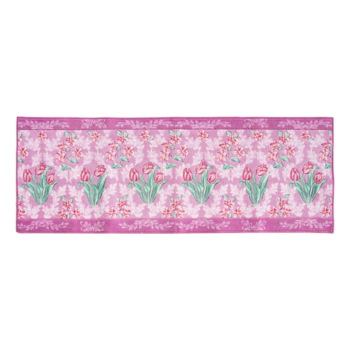 キッチンマット　ロイヤルコレクション　アーツ　約45cm×120cm　P　ピンク画像