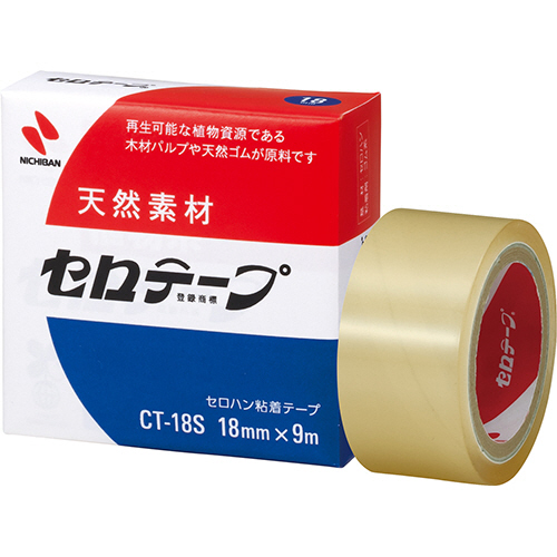 ｾﾛﾃｰﾌﾟ 小巻 18mm×9m 箱入り 1箱画像