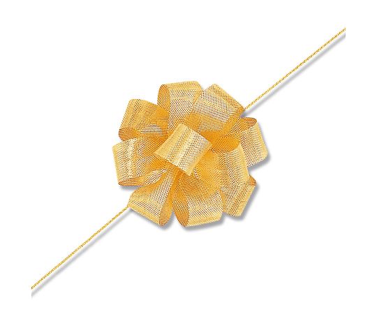 HEIKO ワンタッチメタルリボン 24mm幅×20m巻 ゴールド画像