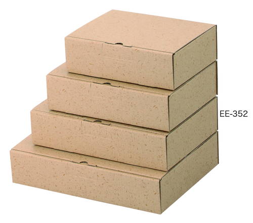 お菓子や雑貨、衣料品等の軽い商品にピッタリ！組立式宅配用のダンボール