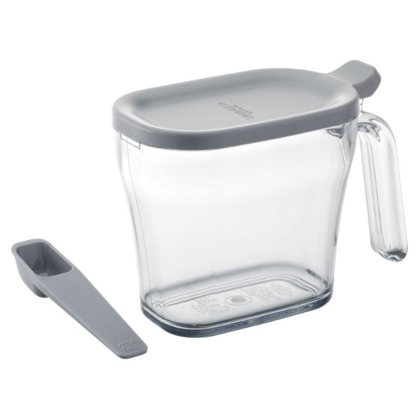 収納用品 リベラリスタ クックポット (スリム) LGY リス画像