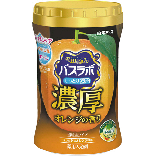 HERS ﾊﾞｽﾗﾎﾞﾎﾞﾄﾙ 濃厚ｵﾚﾝｼﾞの香り 600g 1本