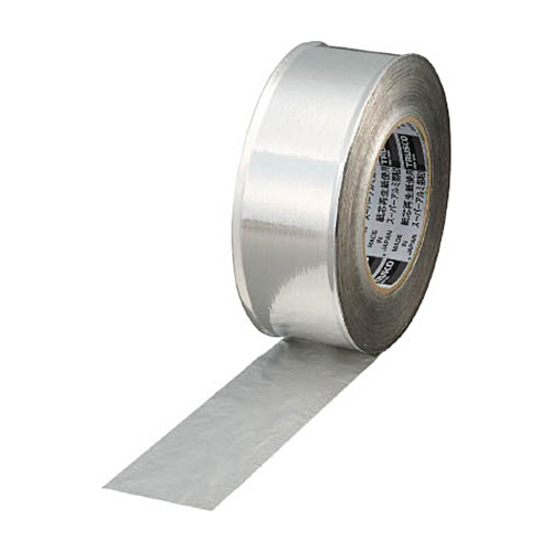 ｽｰﾊﾟｰｱﾙﾐ箔粘着ﾃｰﾌﾟ 100mm×50m ﾂﾔあり 1巻画像