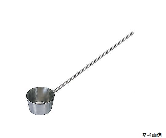 18-8 長柄テーパー型ひしゃく 柄長1m 1L