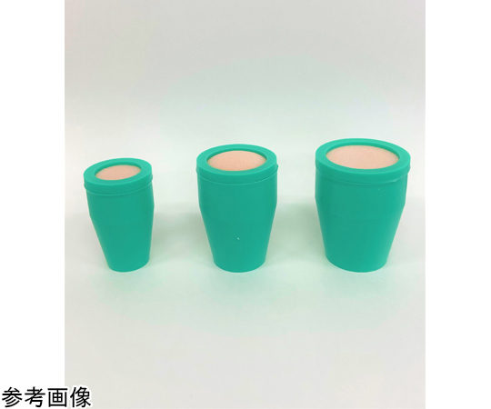 シンエツシリコセン　スーパータイプ（Sタイプ)　20個入 白い背景に整然と並べられた20個のシリコン製商品が見える状態