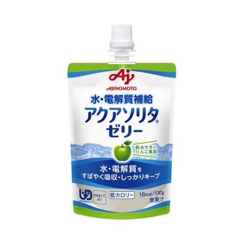 経口補水液　アクアソリタゼリー　りんご風味　６個入画像