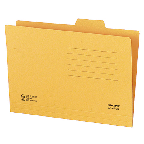 1/4ｶｯﾄﾌｫﾙﾀﾞｰ A5 第3見出し 1ｾｯﾄ(20冊)画像