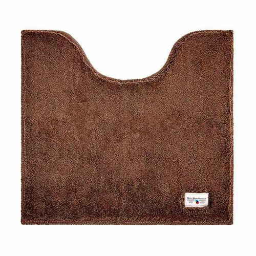 トイレマット カラーモードプレミアム トイレマット 55×60cm ブラウン画像