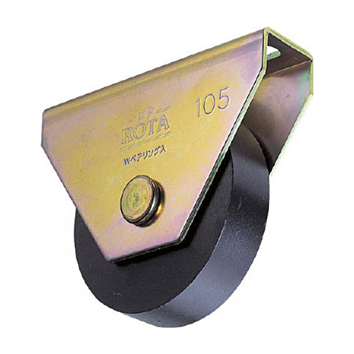 ﾛﾀ･重量戸車 60mm 平型 1個