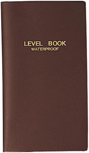 測量野帳レベル合成紙（耐水）　２４枚×１０冊画像