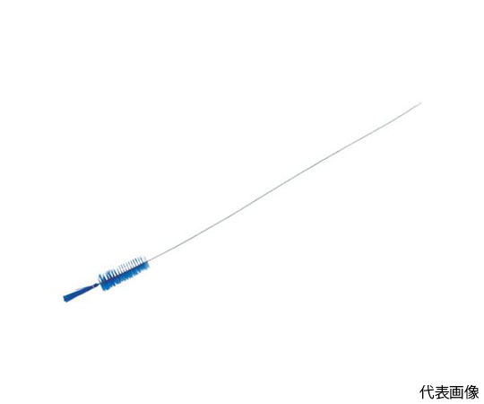 理化学ブラシ　ホ付ピペット用　PBT毛　ステンレス柄　10本入画像