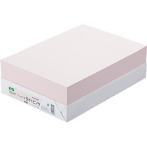 αｴｺｶﾗｰﾍﾟｰﾊﾟｰII A4 ﾗｲﾄﾋﾟﾝｸ 1ｾｯﾄ(2500枚:500枚x5冊)画像