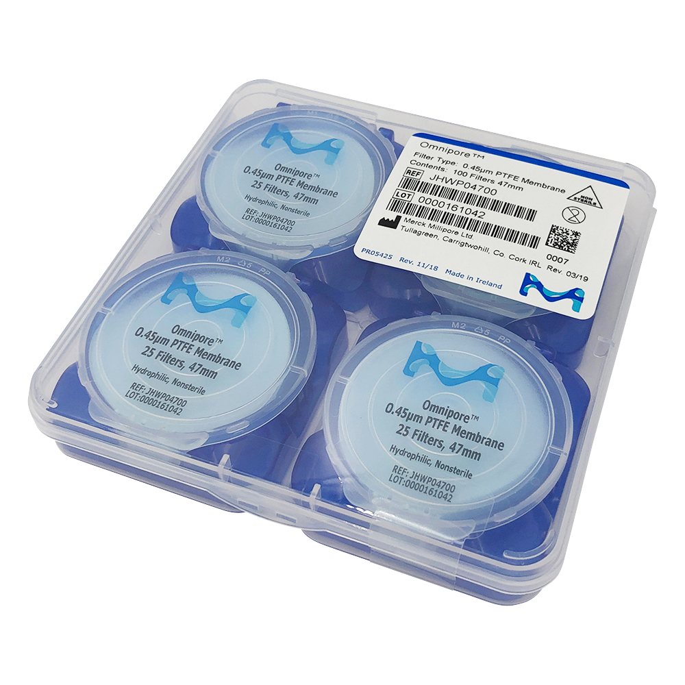 オムニポアTM　メンブレン（水系、溶媒系両用）　0.45μm×φ47mm　100枚入画像