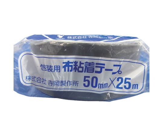 カラーオリーブテープ NO.145 灰 50mm×25M 真上から撮影されたテープの全体像、灰色の滑らかな表面が見える状態。