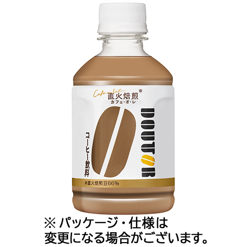 ﾄﾞﾄｰﾙ ｶﾌｪ･ｵ･ﾚ 280mL ﾍﾟｯﾄﾎﾞﾄﾙ 1ｾｯﾄ(48本:24本×2ｹｰｽ)画像