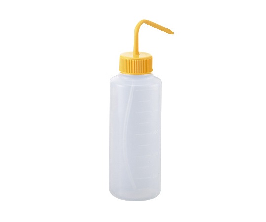 洗浄瓶カラフルバリエ広口　イエロー　1L画像