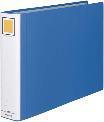 チューブエコツインＲ青Ａ３横背幅７５ｍｍ１２冊以上画像