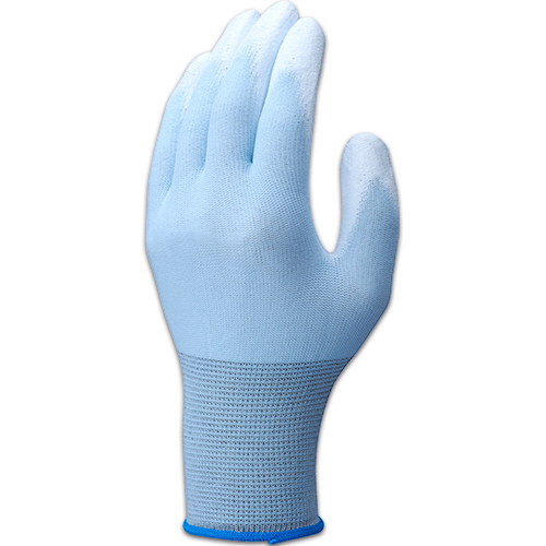 簡易包装ﾊﾟｰﾑﾌｨｯﾄ手袋 M ﾌﾞﾙｰ 1ﾊﾟｯｸ(10双)画像