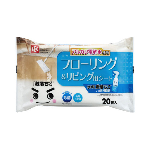 水の激落ちシート　フローリング＆リビング２０枚画像