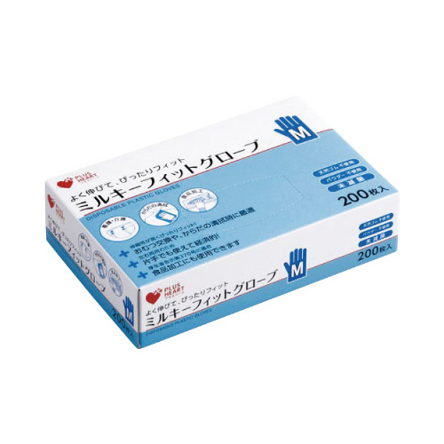 ＰＨ　ミルキーフィットグローブ　Ｍ　２００枚入画像