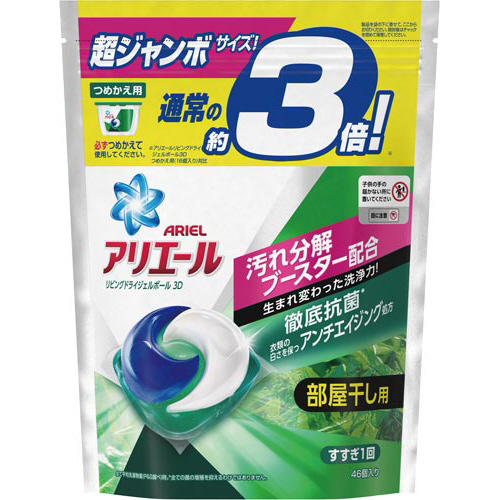 リビングドライジェルボール3Dつめかえ超ジャンボ画像