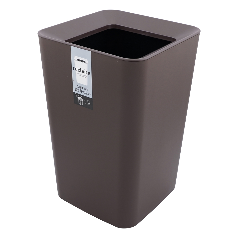 ダストボックス　ルクレールCV　角型　6.6L　ブラウン画像