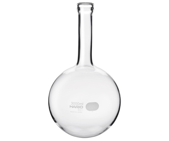 丸底フラスコ　3000mL　4個入画像