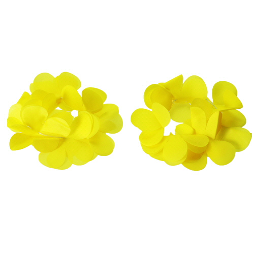 はなのうでわ 小 黄 1ﾊﾟｯｸ(2個)画像