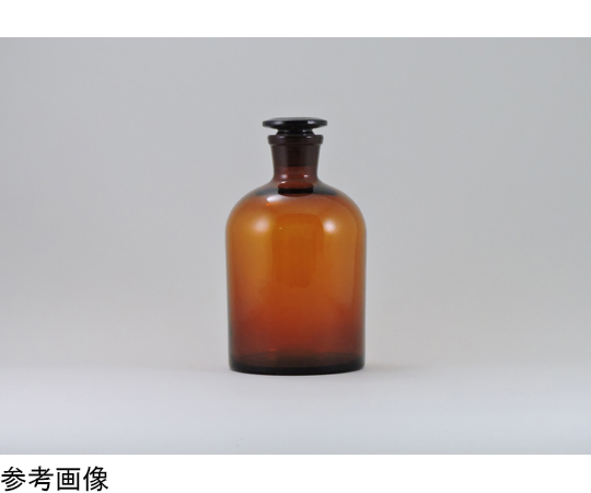 試薬瓶　30mL　細口　茶
