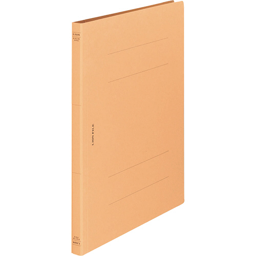 ﾌﾗｯﾄﾌｧｲﾙ(環境) 樹脂押え具 A4ﾀﾃ 150枚収容 背幅18mm 黄 1ｾｯﾄ(10冊)画像