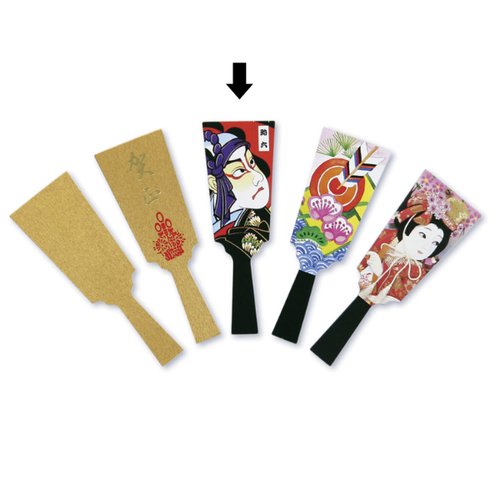 飾り 紙羽子板 助六 50枚入 神堂画像