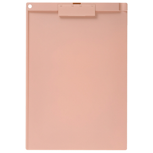 ｸﾘｯﾌﾟﾎﾞｰﾄﾞ(薄型･静音) A4ﾀﾃ ﾋﾟﾝｸ 1ｾｯﾄ(10枚)画像