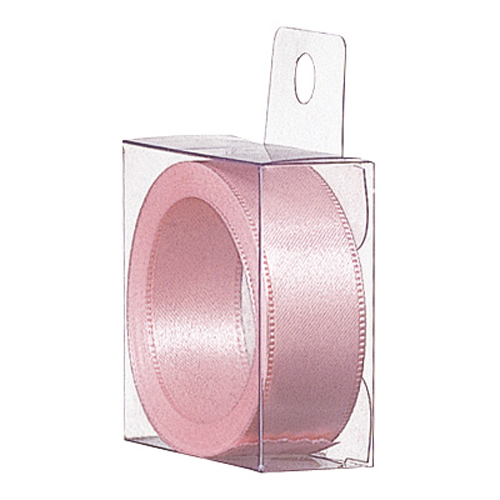 カットサテンリボンピンク画像