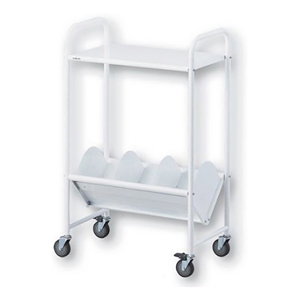 カルテワゴン　筆記台付　603×352×980mm