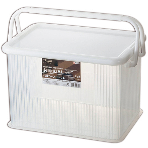 ﾌﾟﾚｸｼｰ ﾛｯｸｷｬﾘｰ M W382×D261×H240mm ｸﾘｱﾅﾁｭﾗﾙ 1個画像