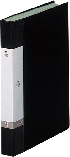 リクエスト・クリヤーブック　Ａ４縦　４０Ｐ　黒画像