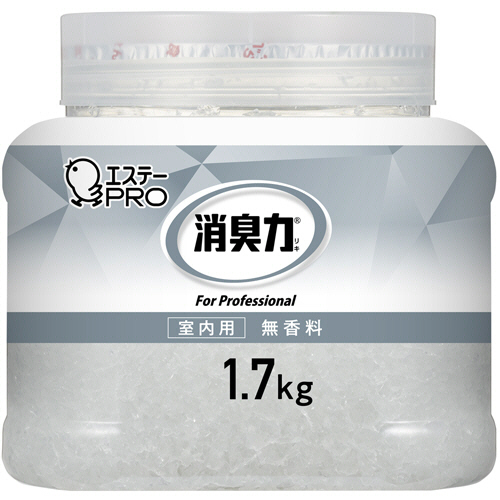 消臭力 業務用消臭剤 ｸﾗｯｼｭｹﾞﾙﾀｲﾌﾟ 室内用 無香料 本体 1.7kg 1個画像