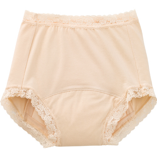 安心快適ｼｮｰﾂ 婦人用 130cc ﾍﾞｰｼﾞｭ Mｻｲｽﾞ 1枚画像